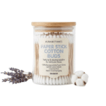 Eco-Friendly Paper Stick Cotton Buds with Jar