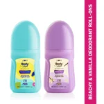 Plum Bodylovin Vanilla & Beachy Deodorant Roll-On Duo Combo (50 ml)