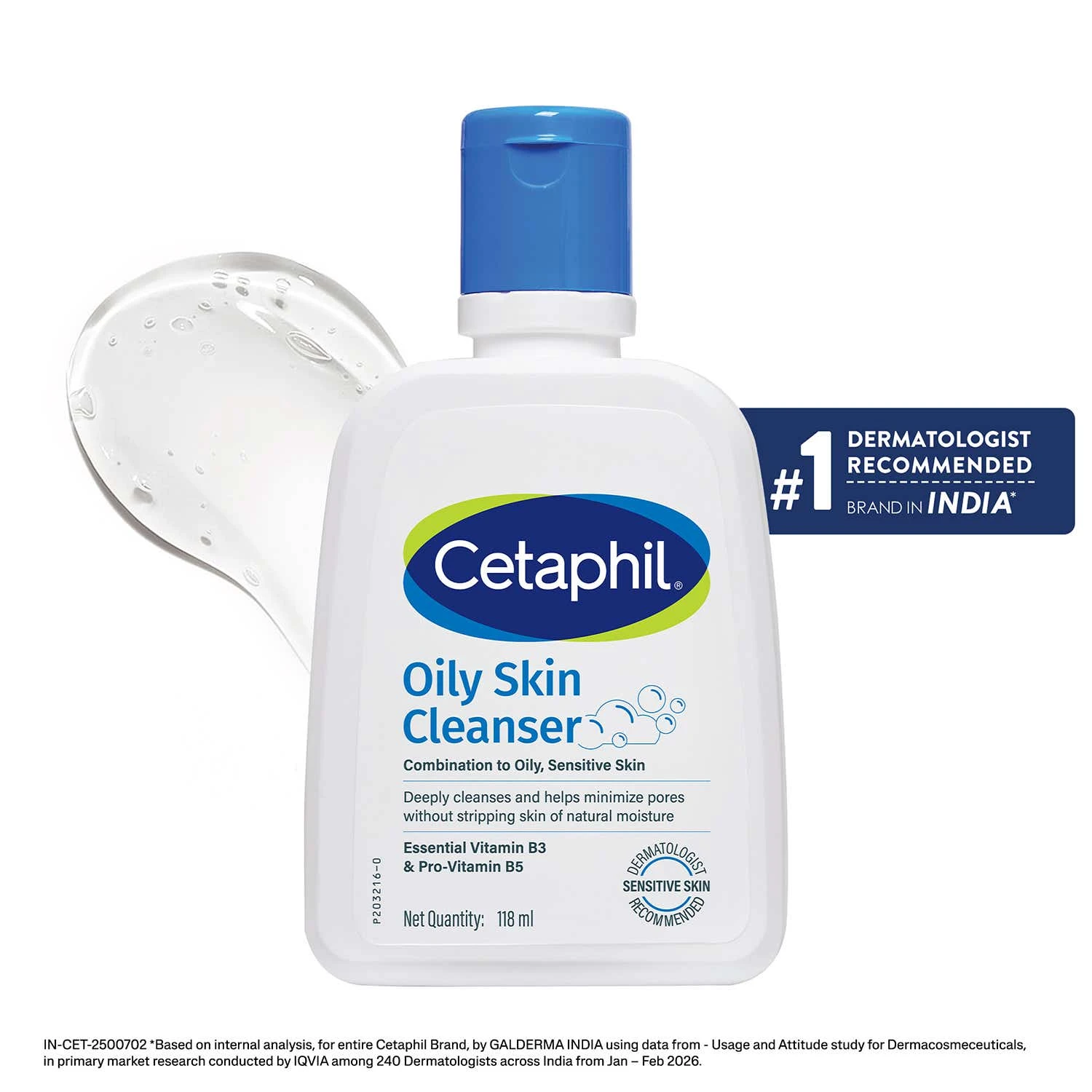 S-L5SEy0z7-1190438_1 Cetaphil Oily Skin Cleanser (118 ml) - Image 1
