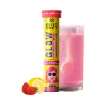 Chicnutrix Glow Glutathione & Vitamin C Tablets with Strawberry & Lemon Flavour (20 pcs)